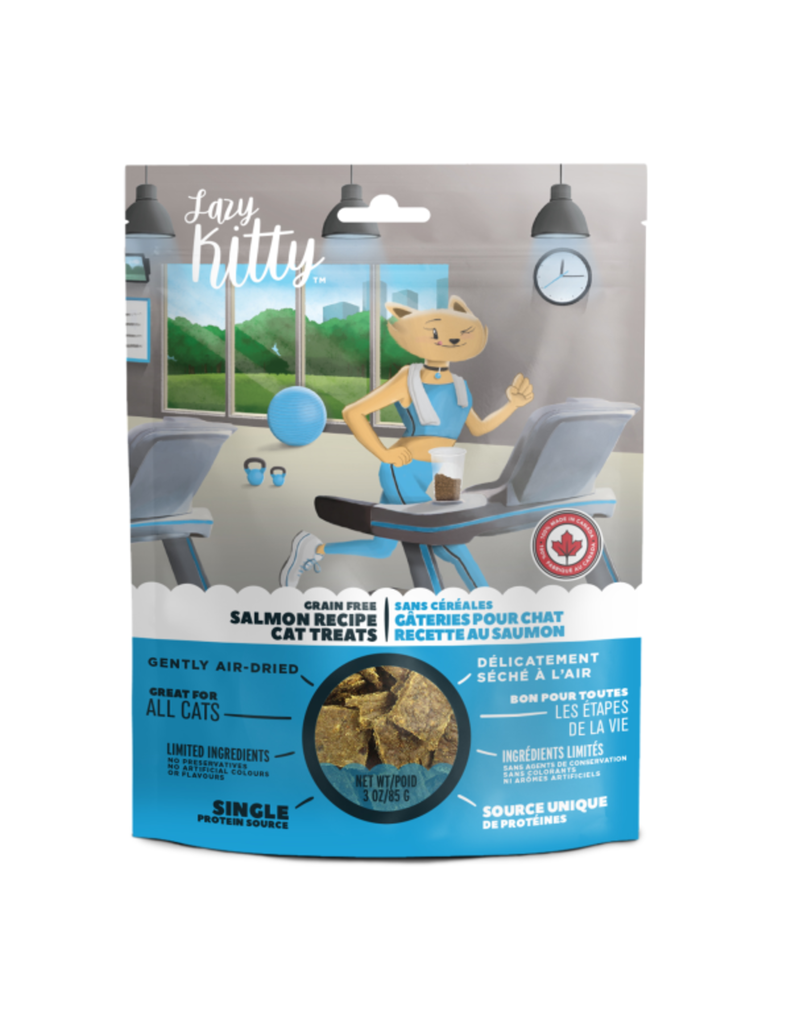Lazy Kitty Air Dried Cat Treats Salmon 85g