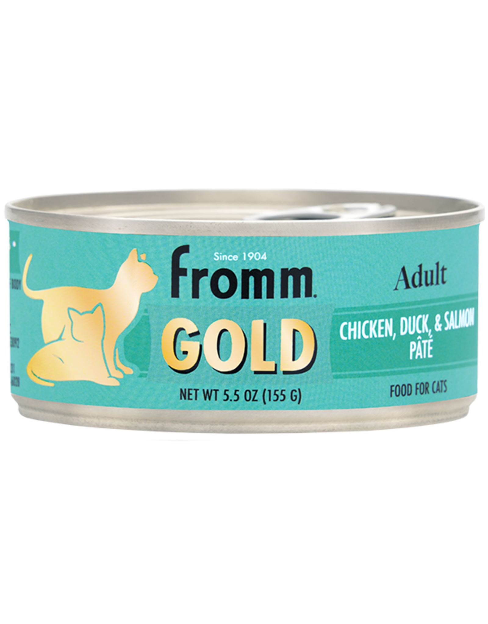 Fromm Cat Gold Adult Chicken Duck & Salmon Pate 5.5 oz