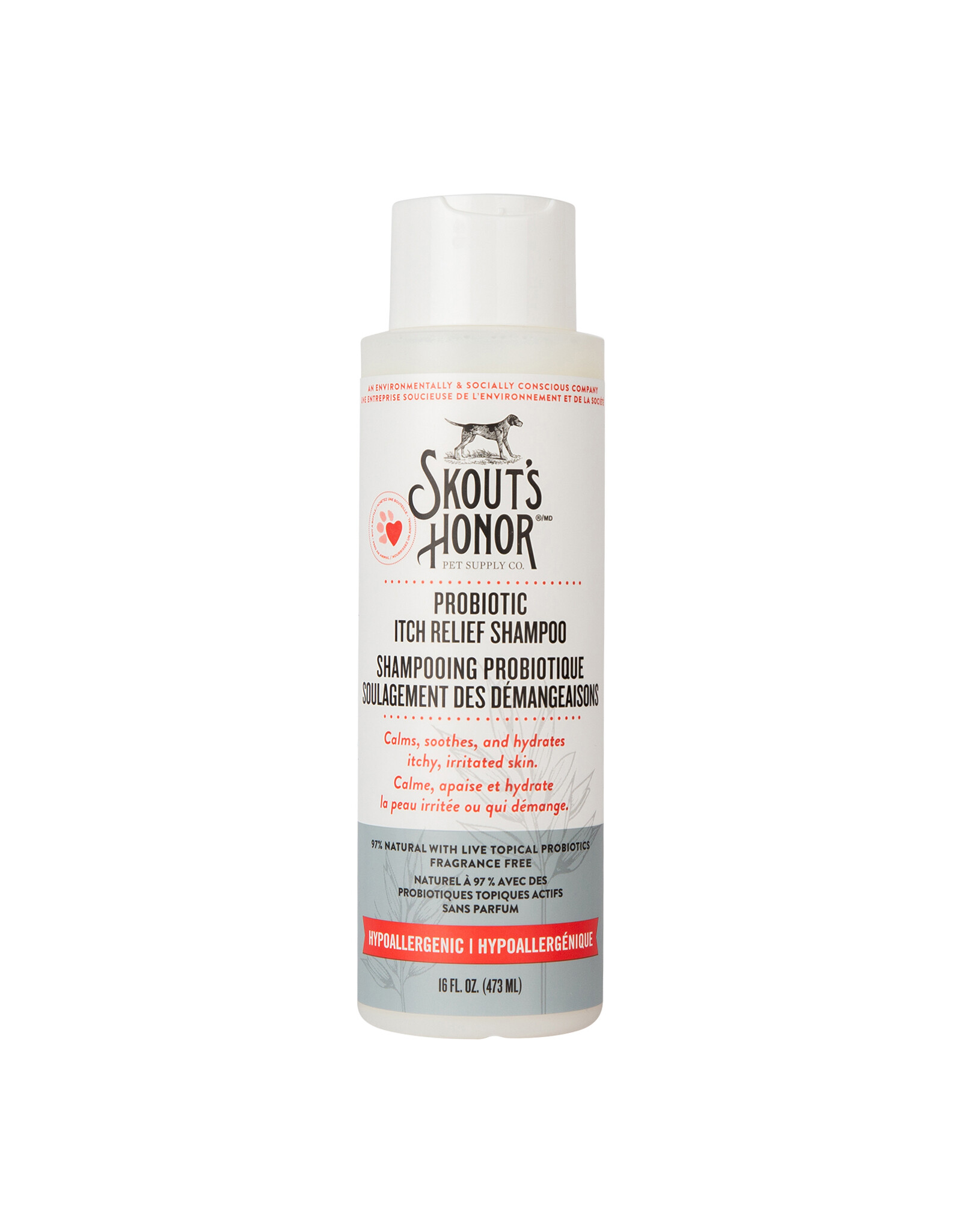 Skout's Honor Probiotic Itch Relief Shampoo 16oz