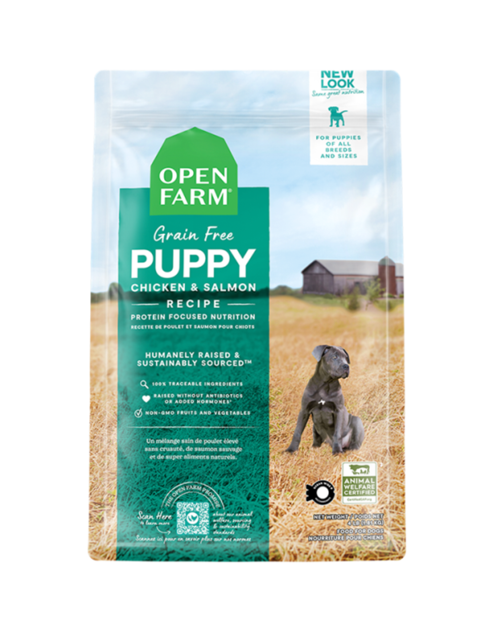 Open Farm Dog GF Puppy Chicken & Salmon