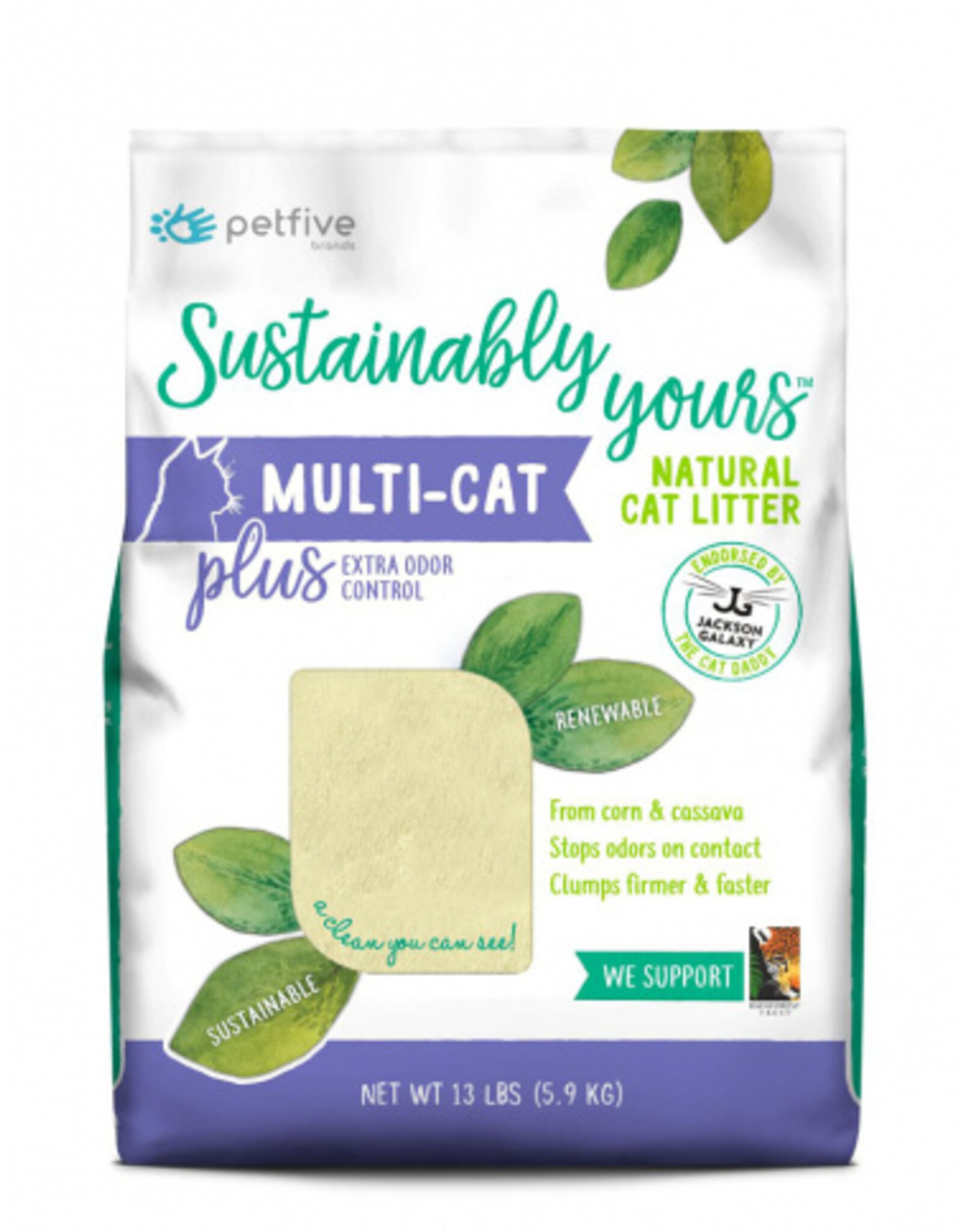 Sustainably Yours Multi-Cat Plus 13lb - 04/29  STUCK IN PANAMA CANAL NO ETA