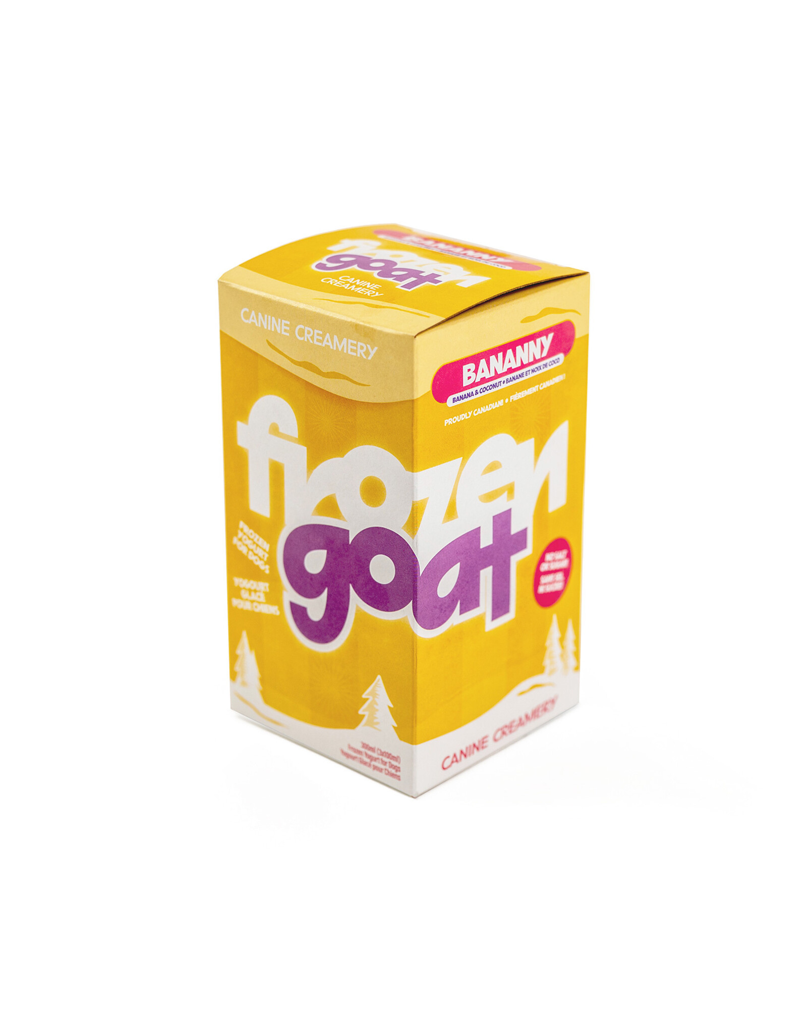 Frozen Goat Yogurt: Bananny – 300ml
