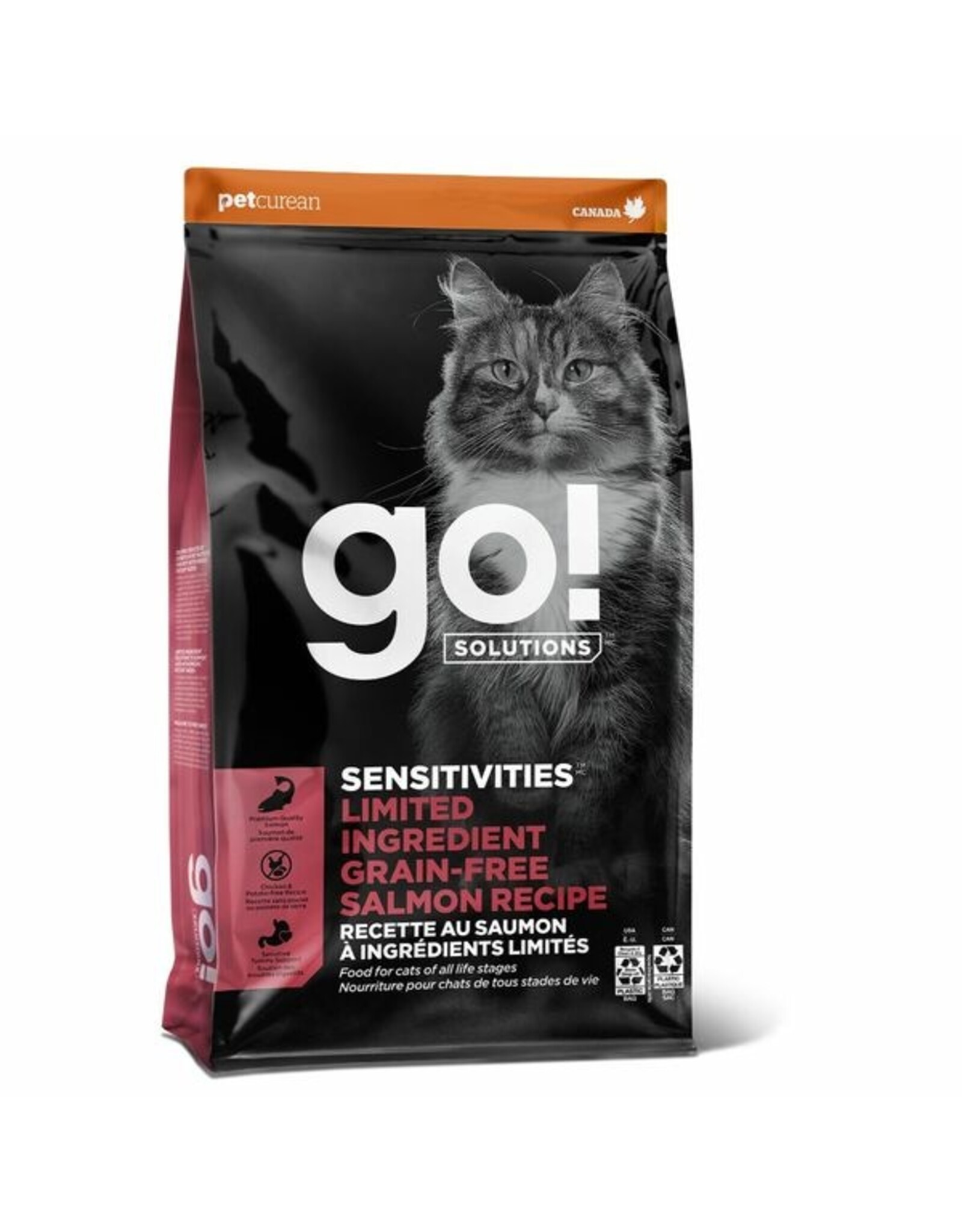 Petcurean GO! Sensitivities LID GF Salmon Cat 6LB