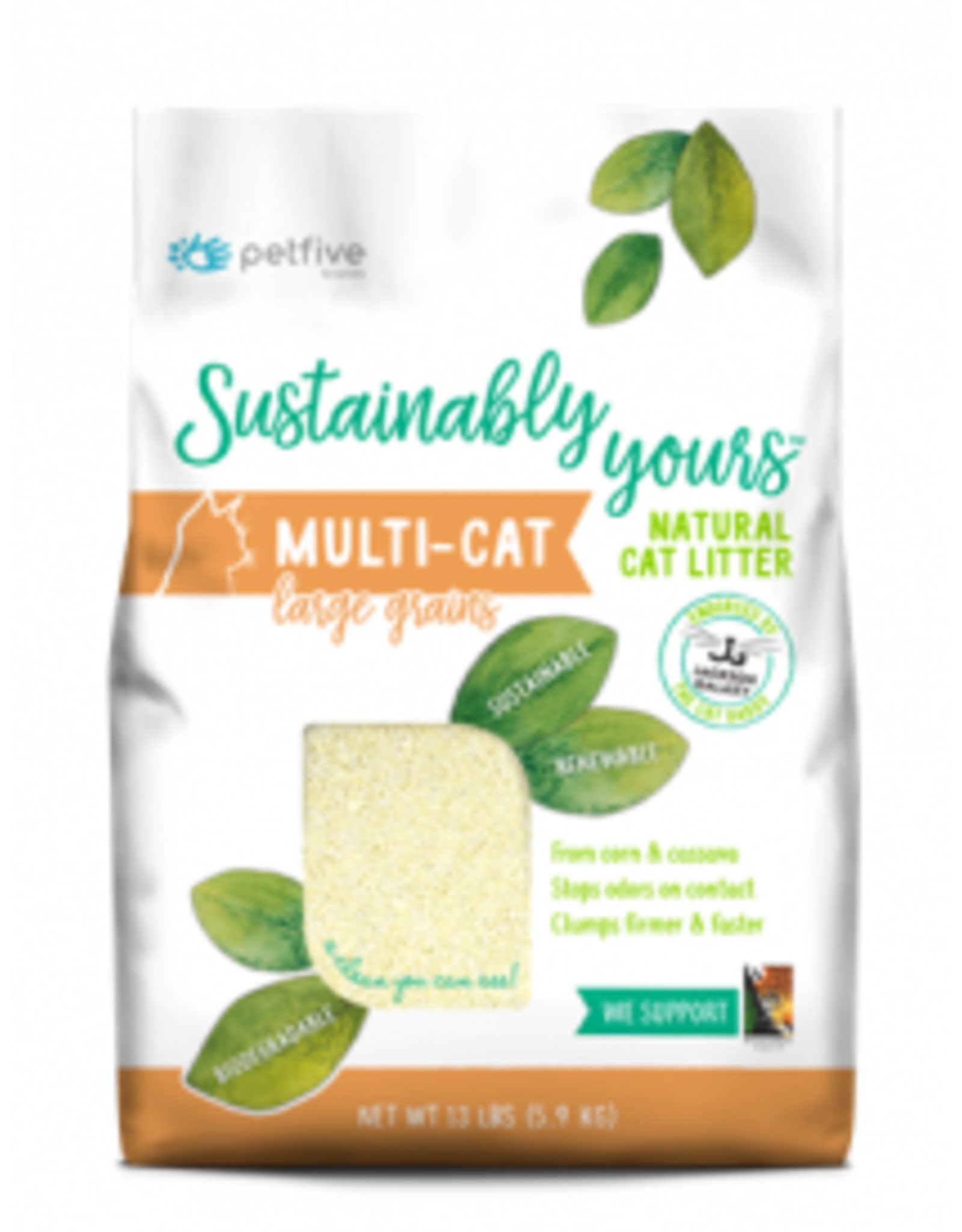 Sustainably Yours Multi-Cat Large Grains 13lb - 04/29 STUCK IN PANAMA CANAL NO ETA