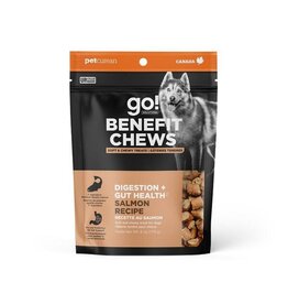 Petcurean Go! Benefit Chews Digestion + Gut Health Salm 6OZ