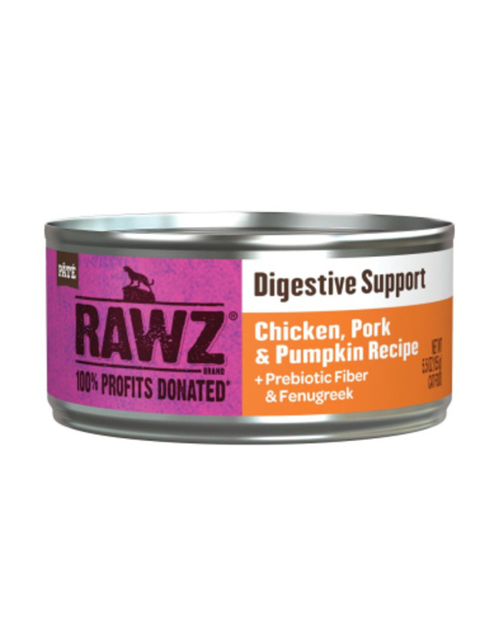 Rawz Cat Digestive Support Chicken, Pork & Pumpkin 5.5 OZ