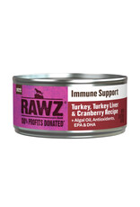 Rawz Cat Immune Support Turkey, Turkey Liver, Cranberry 5.5oz