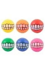 BrookBrand Pets SqueakyTooth Ball - Assorted colors