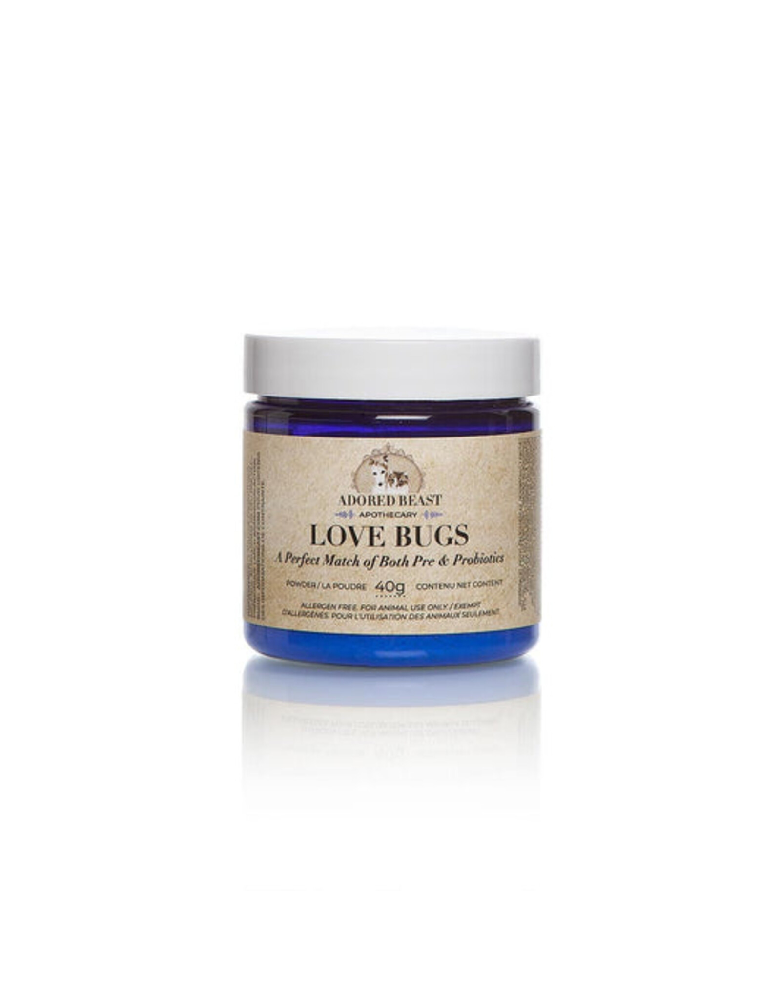 Adored Beast Apothecary Love Bugs - Pre & Probiotics 80g