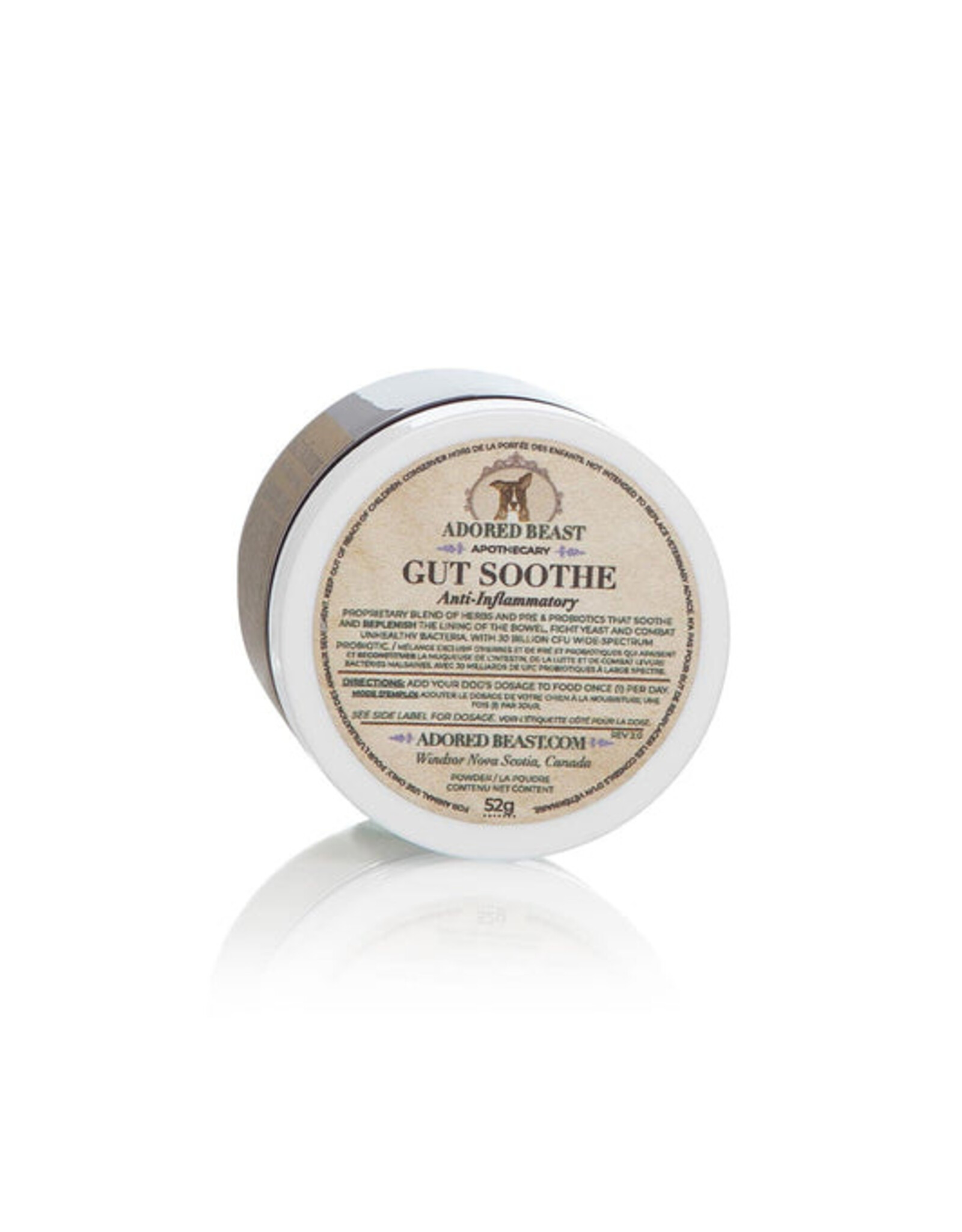 Adored Beast Apothecary Canine Gut Soothe | Anti-Inflammatory 52g