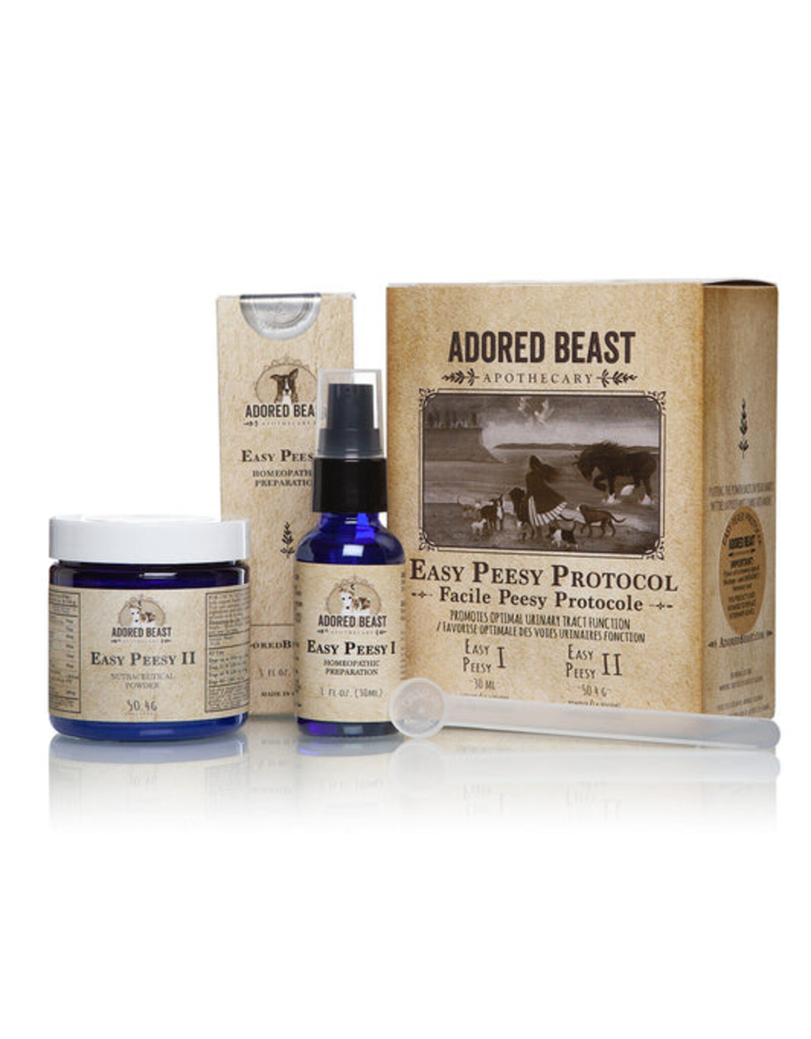 Adored Beast Apothecary Easy Peesy Protocol Kit | Promote Urinary Tract Function