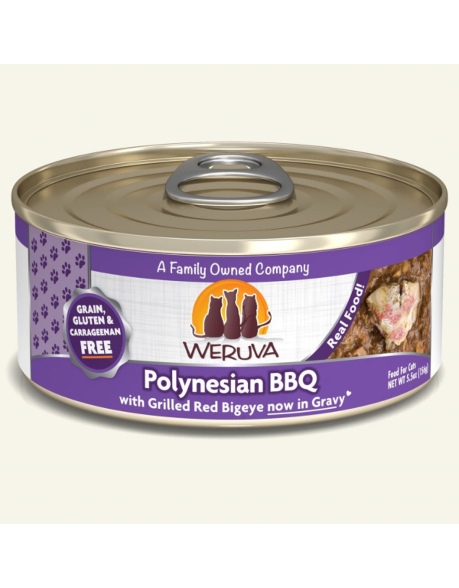 Weruva Cat GF Polynesian BBQ 5.5 oz