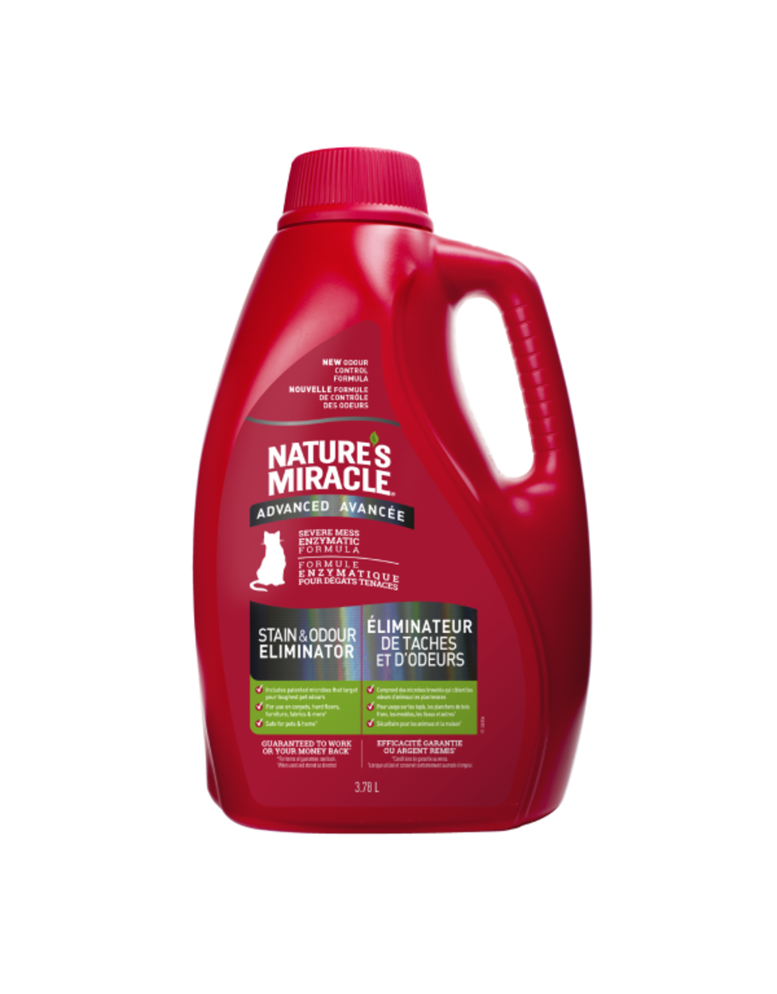 Natures Miracle Cat Advanced Stain & Odour Remover 3.78 L