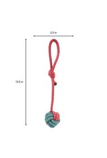 BrookBrand Pets Red Rope Knot Ball