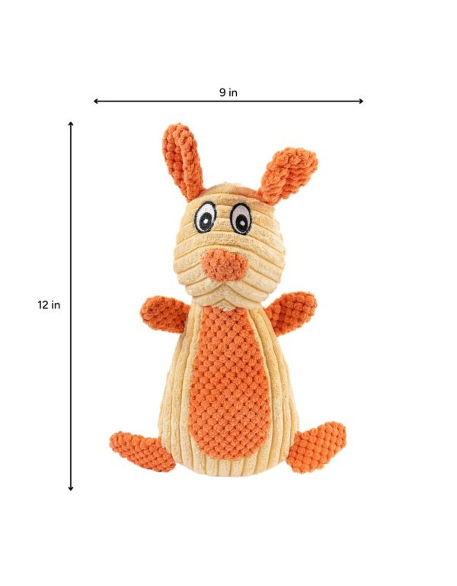 BrookBrand Pets Rabbit Plush Squeaker