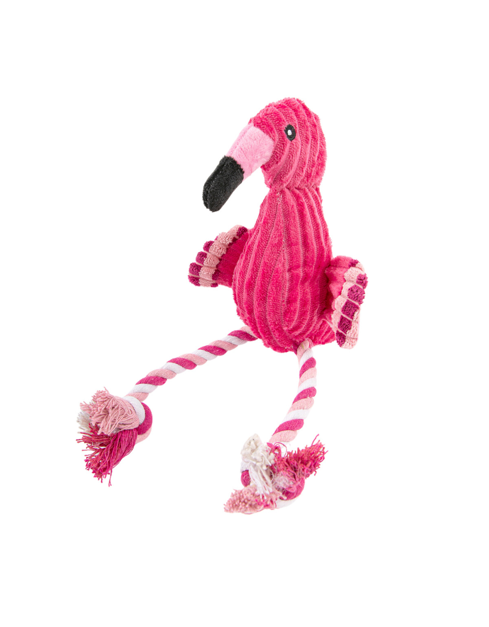 BrookBrand Pets Rope Flamingo, Pink