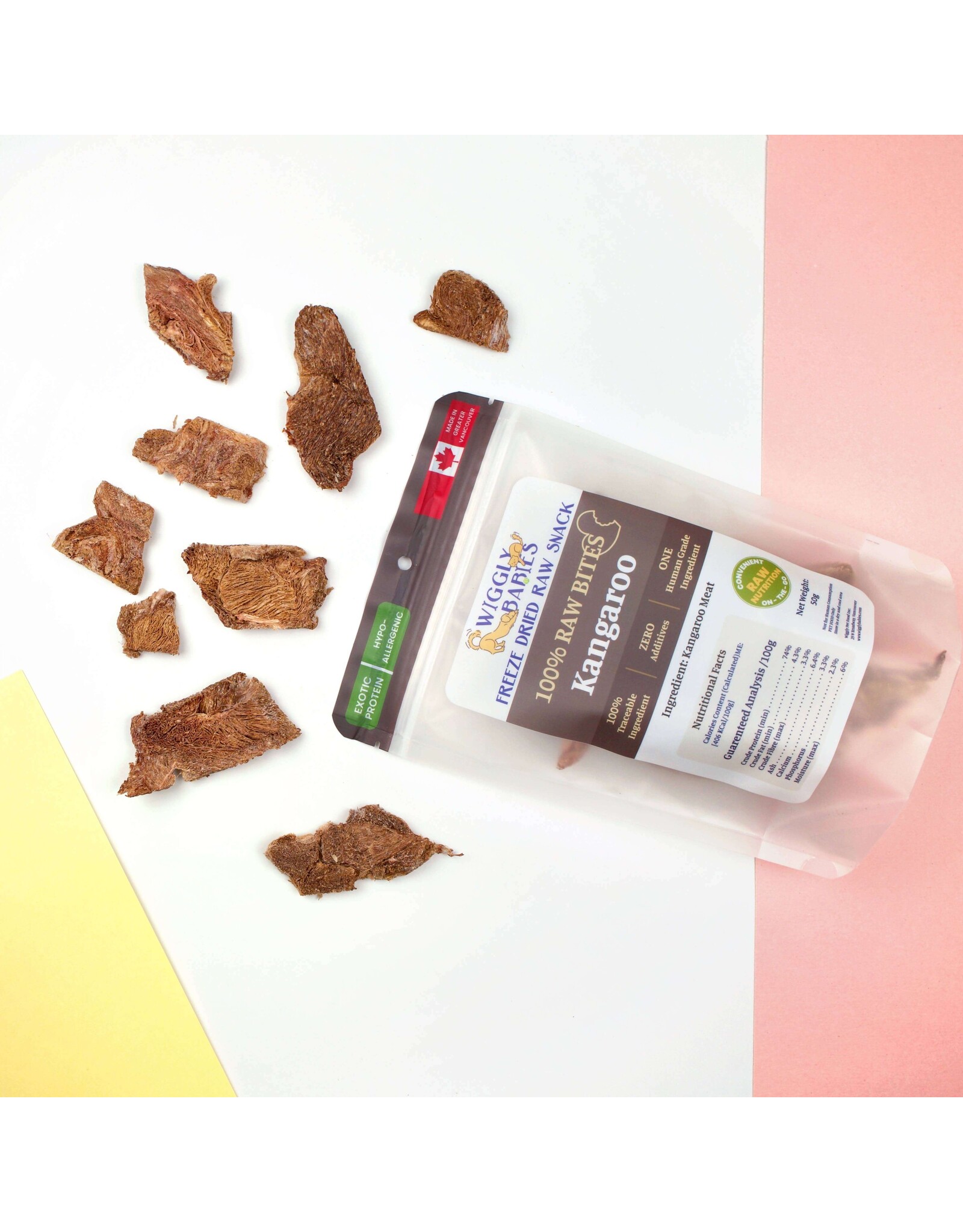 Wiggly Babies Raw Kangaroo 50g