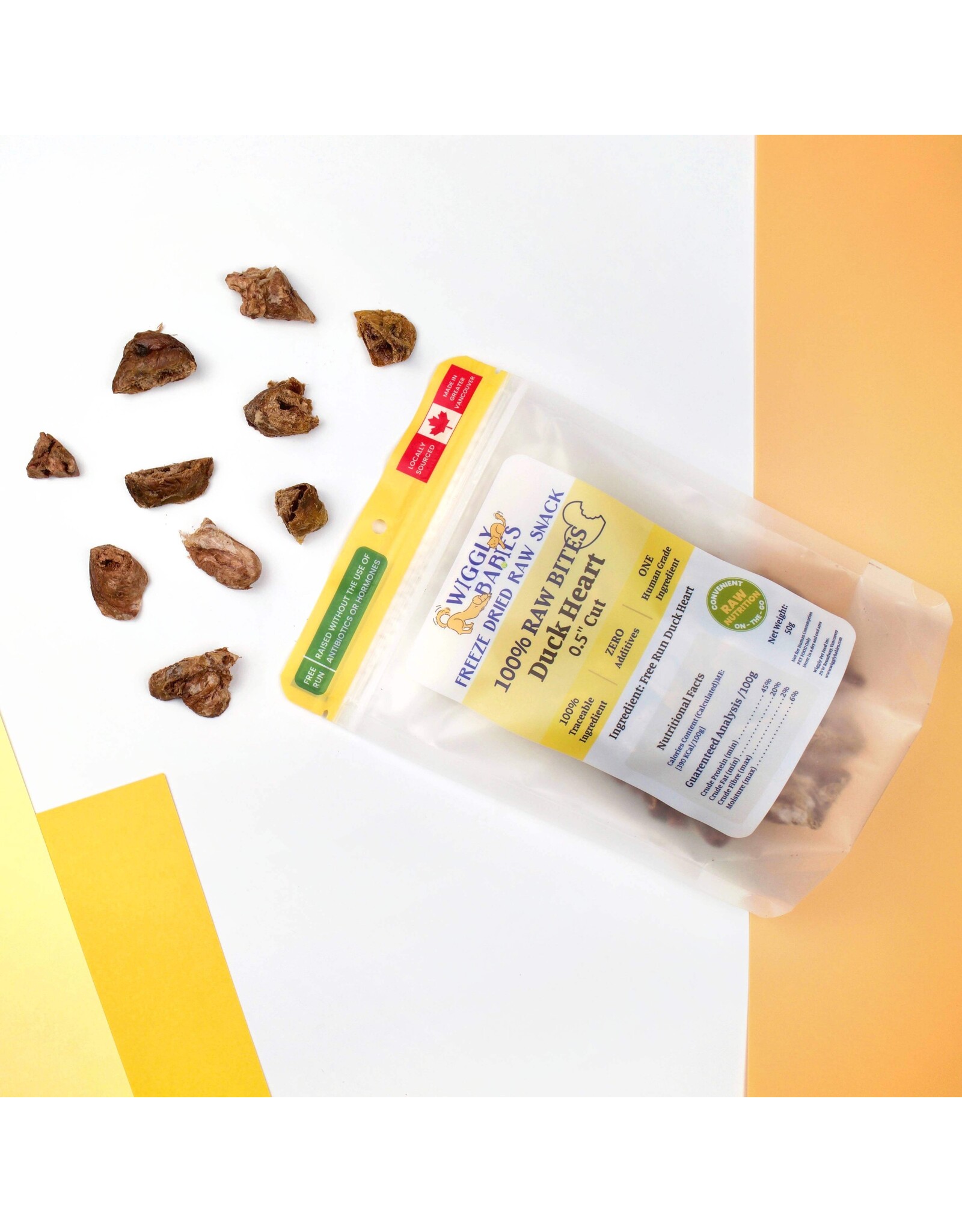 Wiggly Babies Duck Heart .5in cut 50g