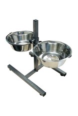 Nourish Stainless Steel Double Diner - Adjustable