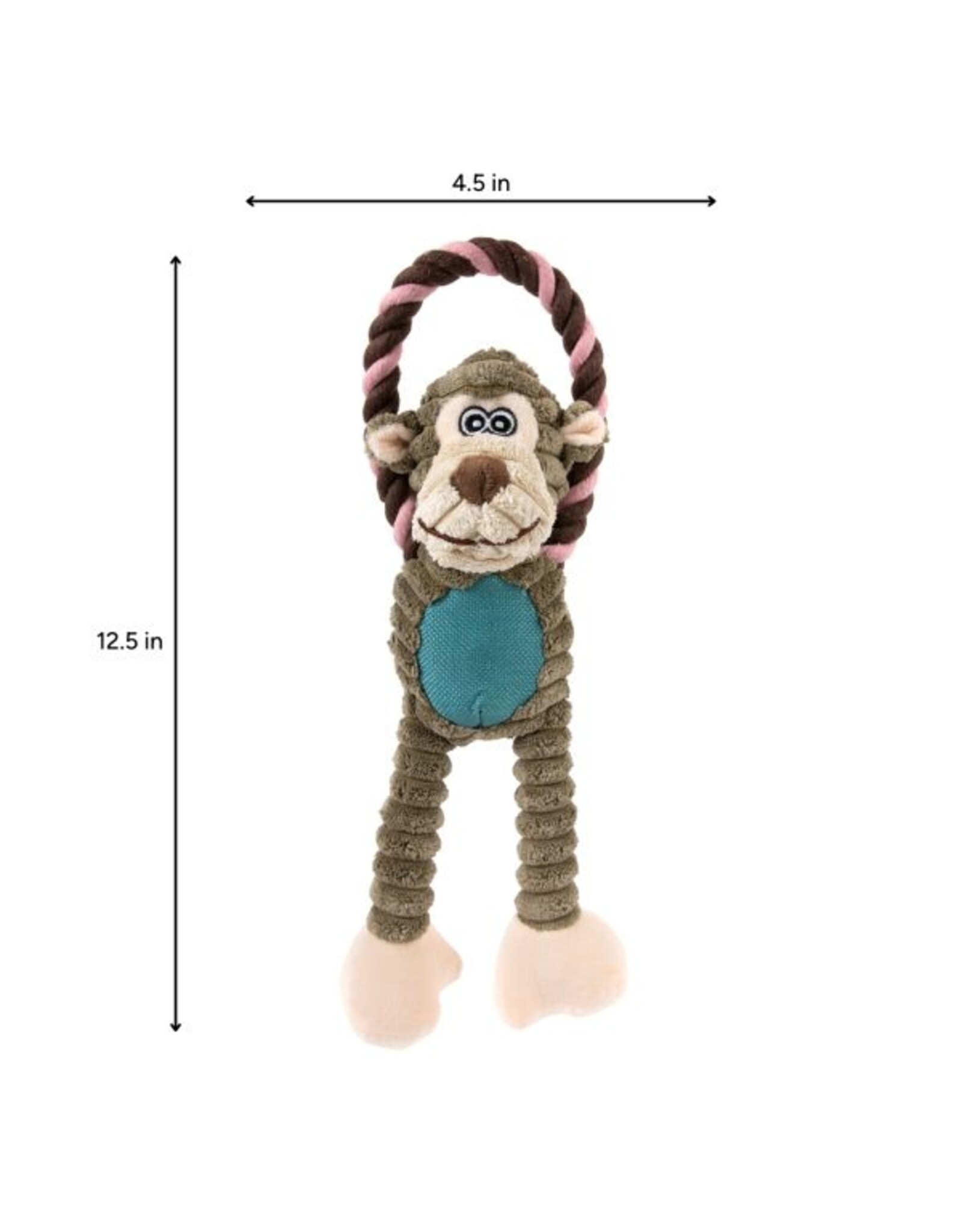 BrookBrand Pets Animal Tug Toy