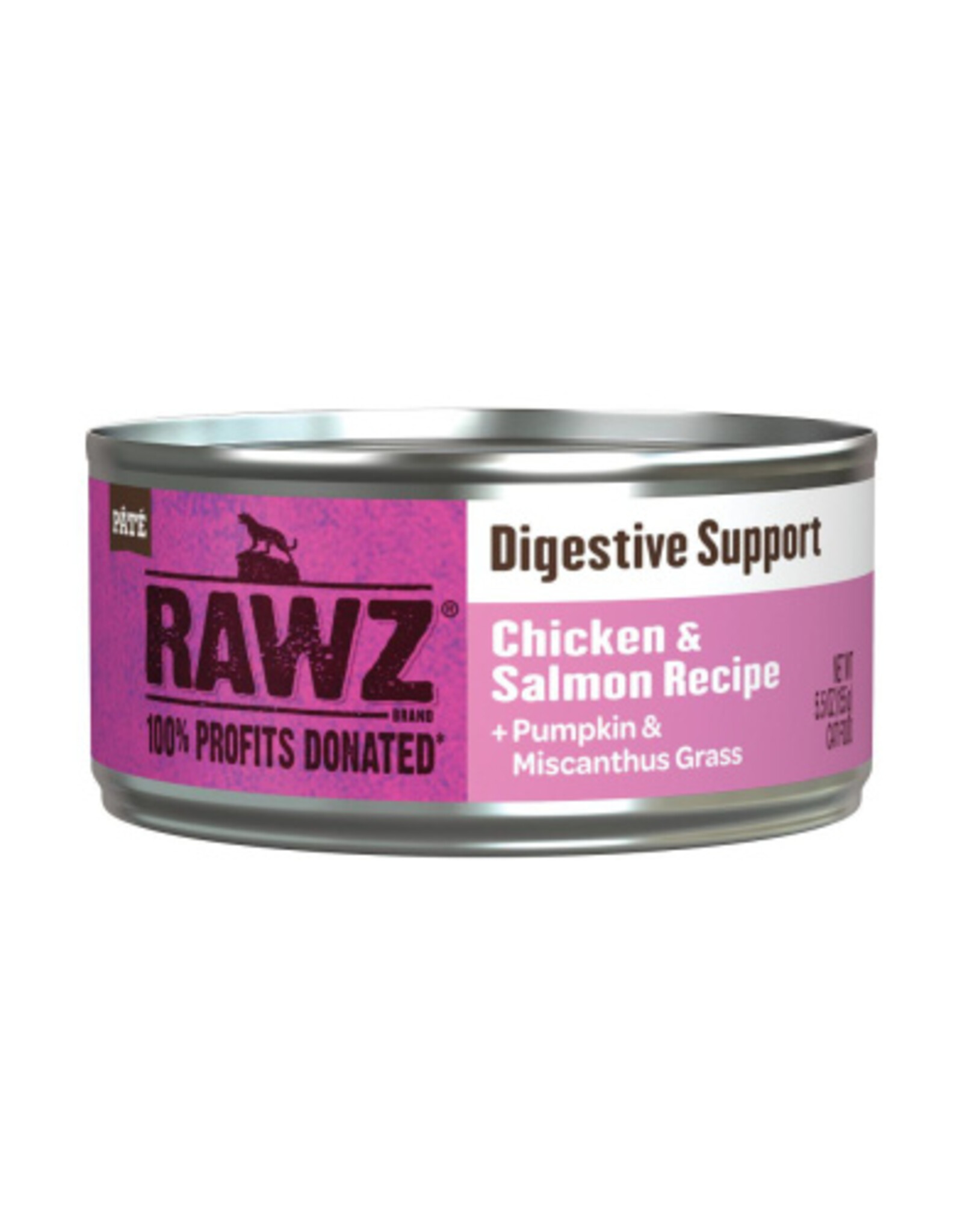 Rawz Cat Digestive Support Chicken & Salmon 5.5oz