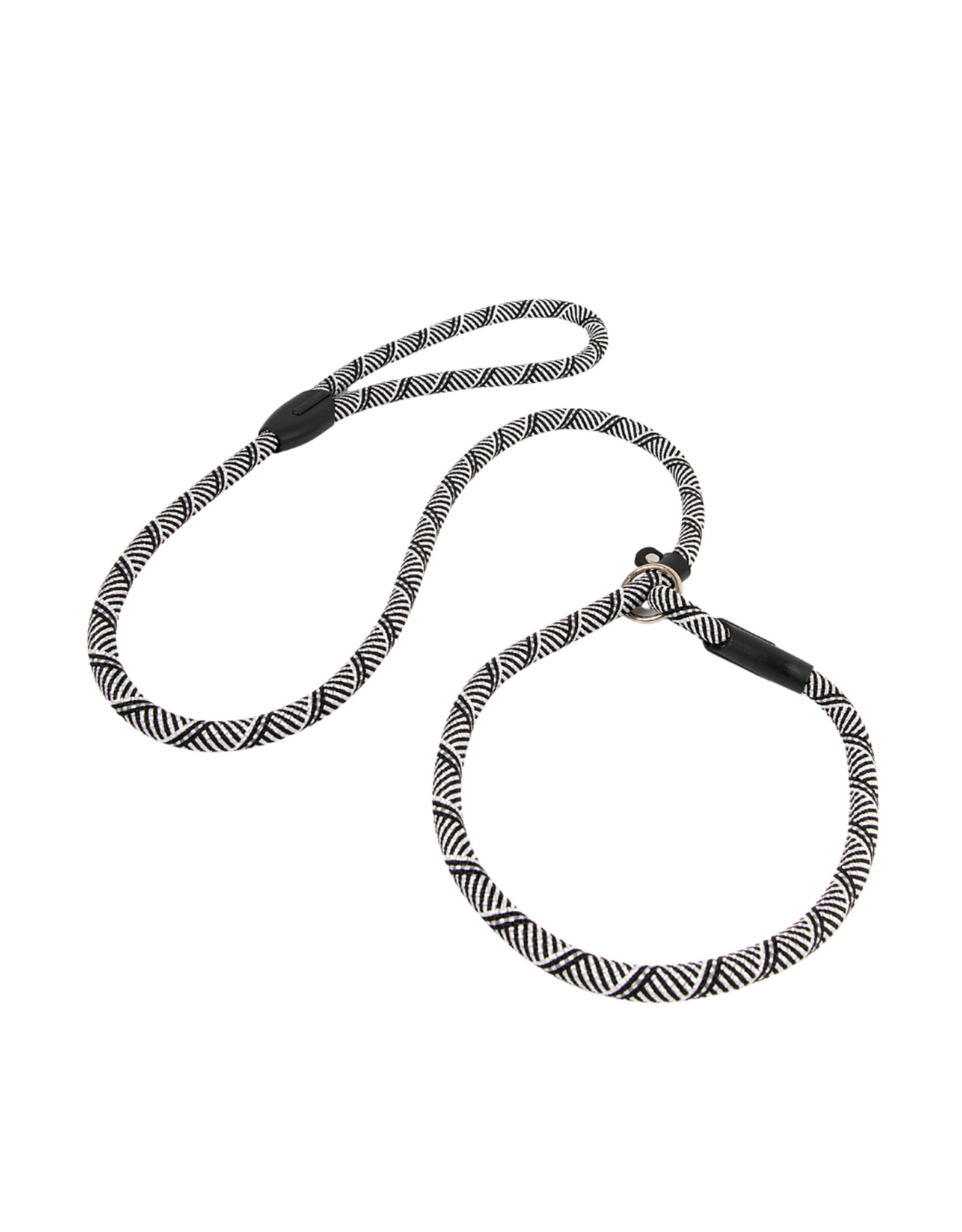 BrookBrand Pets Adjustable Rope Slide Leash - White