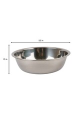BrookBrand Pets Non-Slip Silicone Stainless Bowl Set
