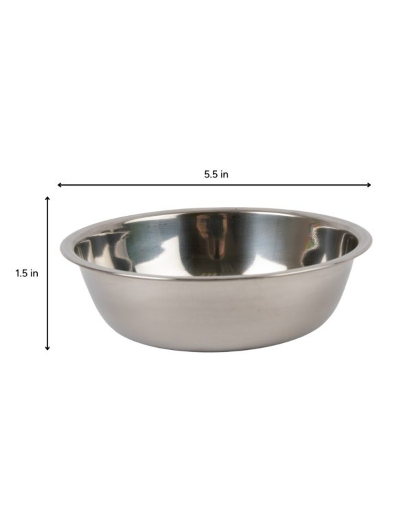 BrookBrand Pets Non-Slip Silicone Stainless Bowl Set