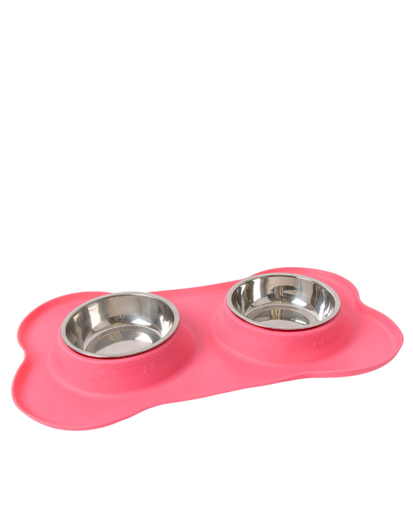 BrookBrand Pets Non-Slip Silicone Stainless Bowl Set