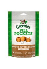 Greenies Pill Pockets Peanut Butter 30 Tabs / 3.2OZ