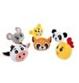 BrookBrand Pets Squeaky Animal Heads