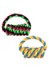 BrookBrand Pets Braided Rope Dumbbell