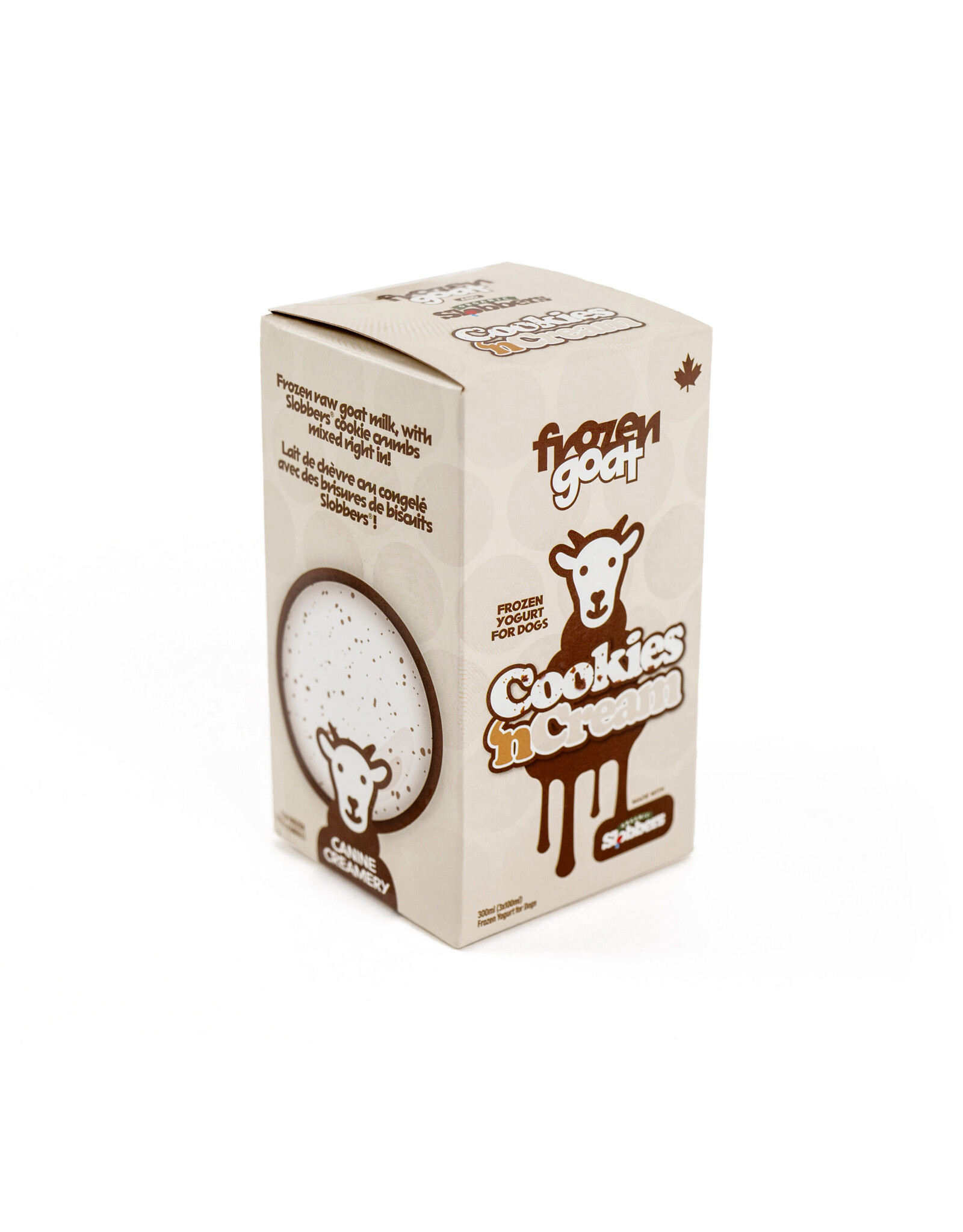 Frozen Goat Yogurt: Cookies N Cream – 300ml