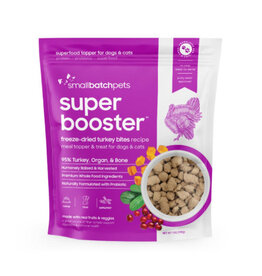 Small Batch Pets Freeze Dried Super Booster Turkey Bites 7oz
