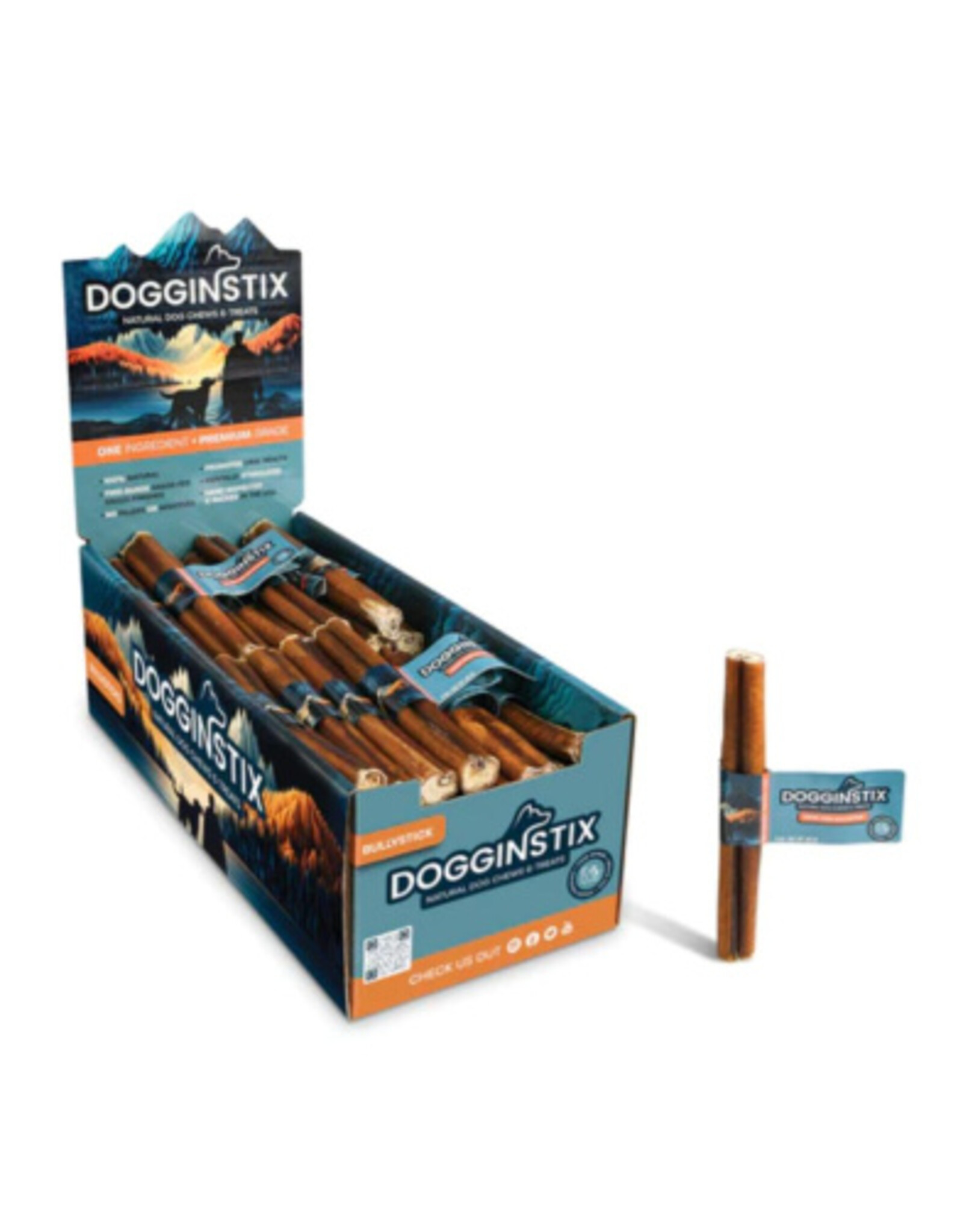 Dogginstix Bully Sticks 6" Jumbo