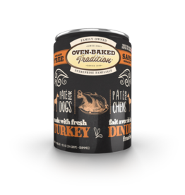 Oven-Baked Tradition Dog GF Adult Turkey Pate 12.5 oz