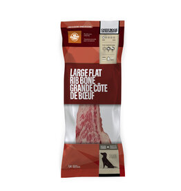 Big Country Raw Flat Rib Bone – 1 Pc