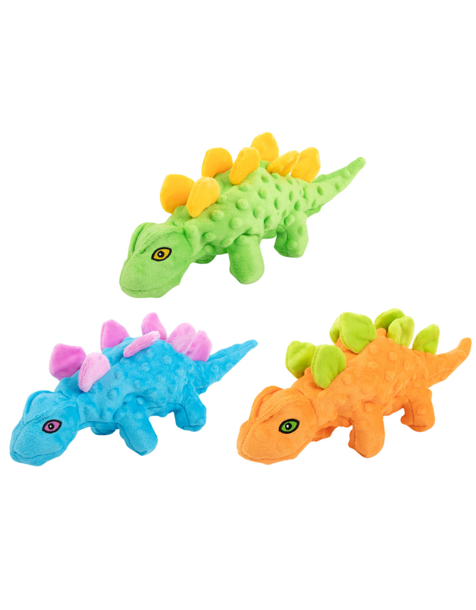BrookBrand Pets Stegosaurus Hidden Ball
