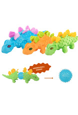 BrookBrand Pets Stegosaurus Hidden Ball