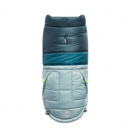 GF Pet Elasto-Fit Retro Puffer Light Blue
