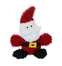 Tuffy Mighty Microfiber Ball - Santa - Medium