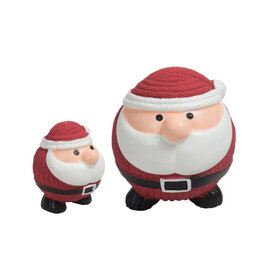 HuggleHounds Ruff-Tex Ball Santa