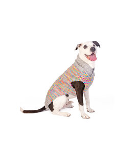 ChillyDog Sprinkles Grey Multicolor Sweater