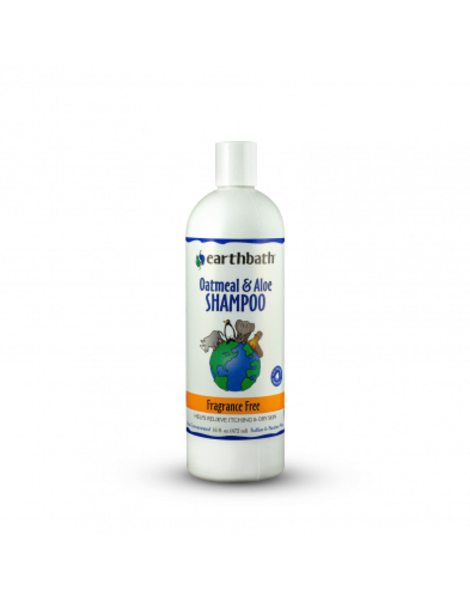 earthbath Oatmeal and Aloe Shampoo Fragrance Free 472ml