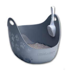 LitterLocker LitterLocker Litter Box w/Scoop Grey