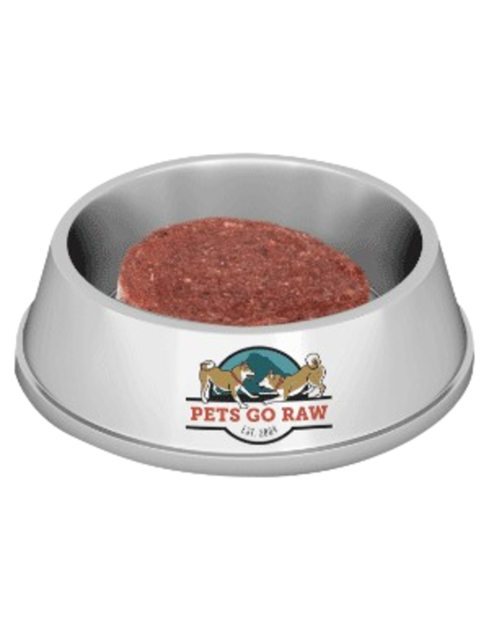 Pets Go Raw Salmon Full Meal 24lb (Approx. 48 patties)