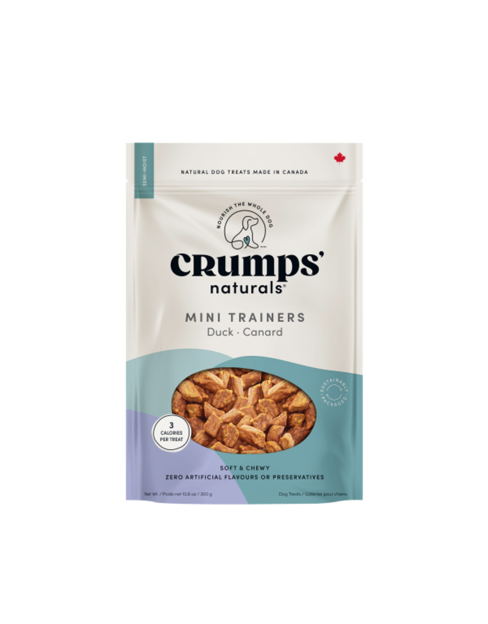 Crumps' Dog Mini Trainers Semi-Moist Duck 300g