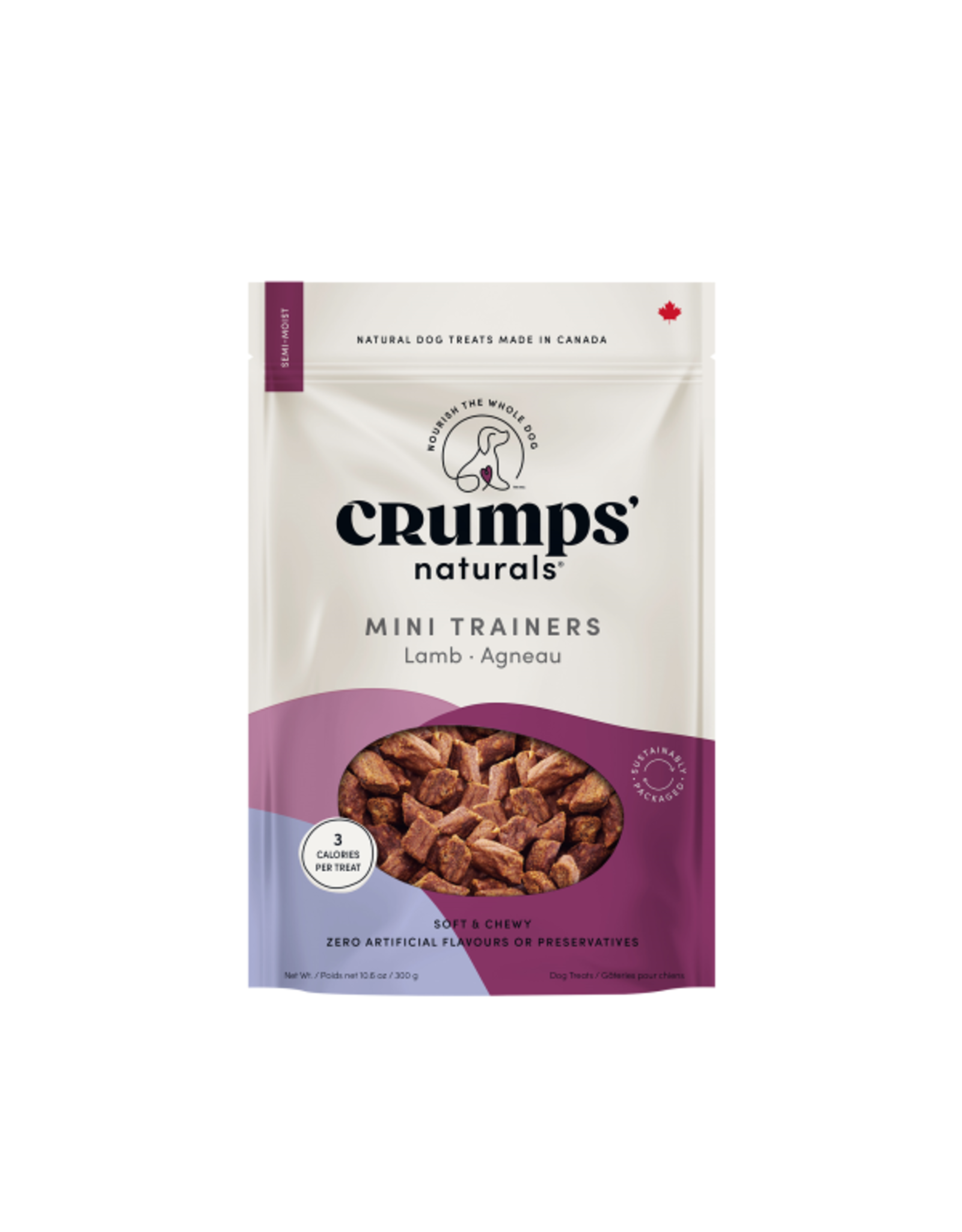 Crumps' Dog Mini Trainers Semi-Moist Lamb 300g