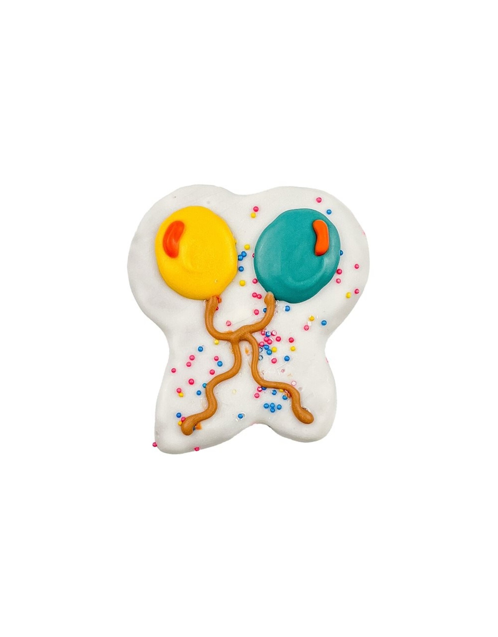 Bosco & Roxys Balloons Dog Birthday Cookie