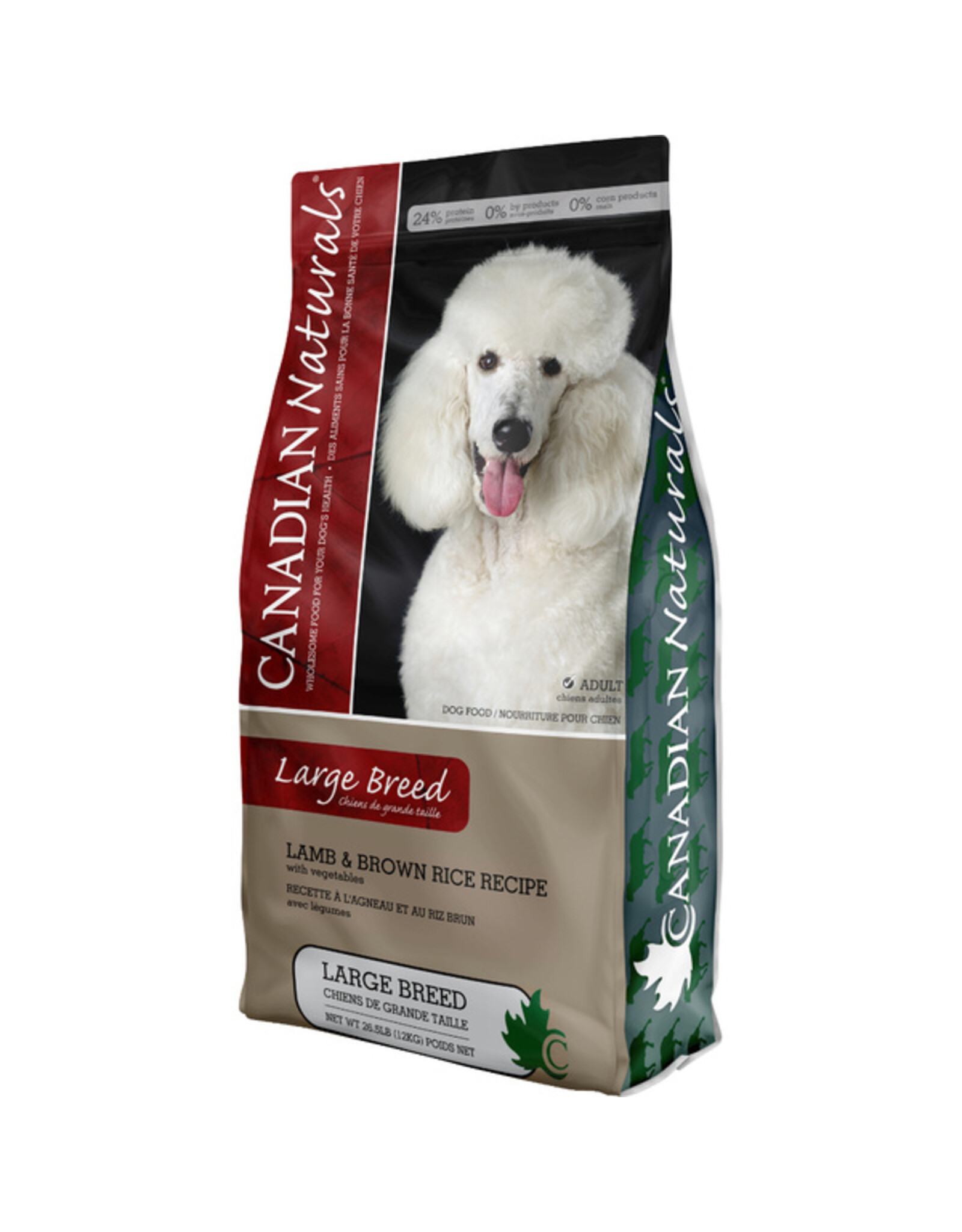 Canadian Naturals Large Breed Lamb & Rice Recipe 26.5LB